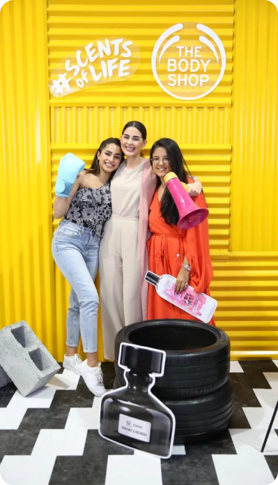 NaturalCare Beauty event - women empowerment campaign