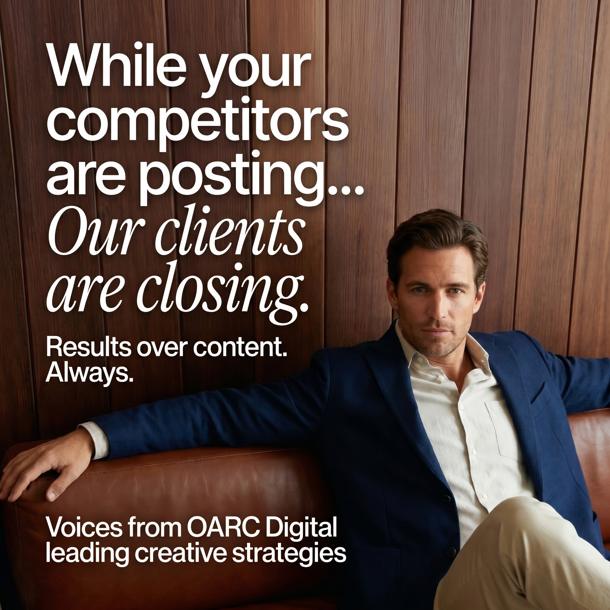 OARC Digital growth strategy Malta — results-driven approach where clients close deals while competitors focus only on content | OARC Digital