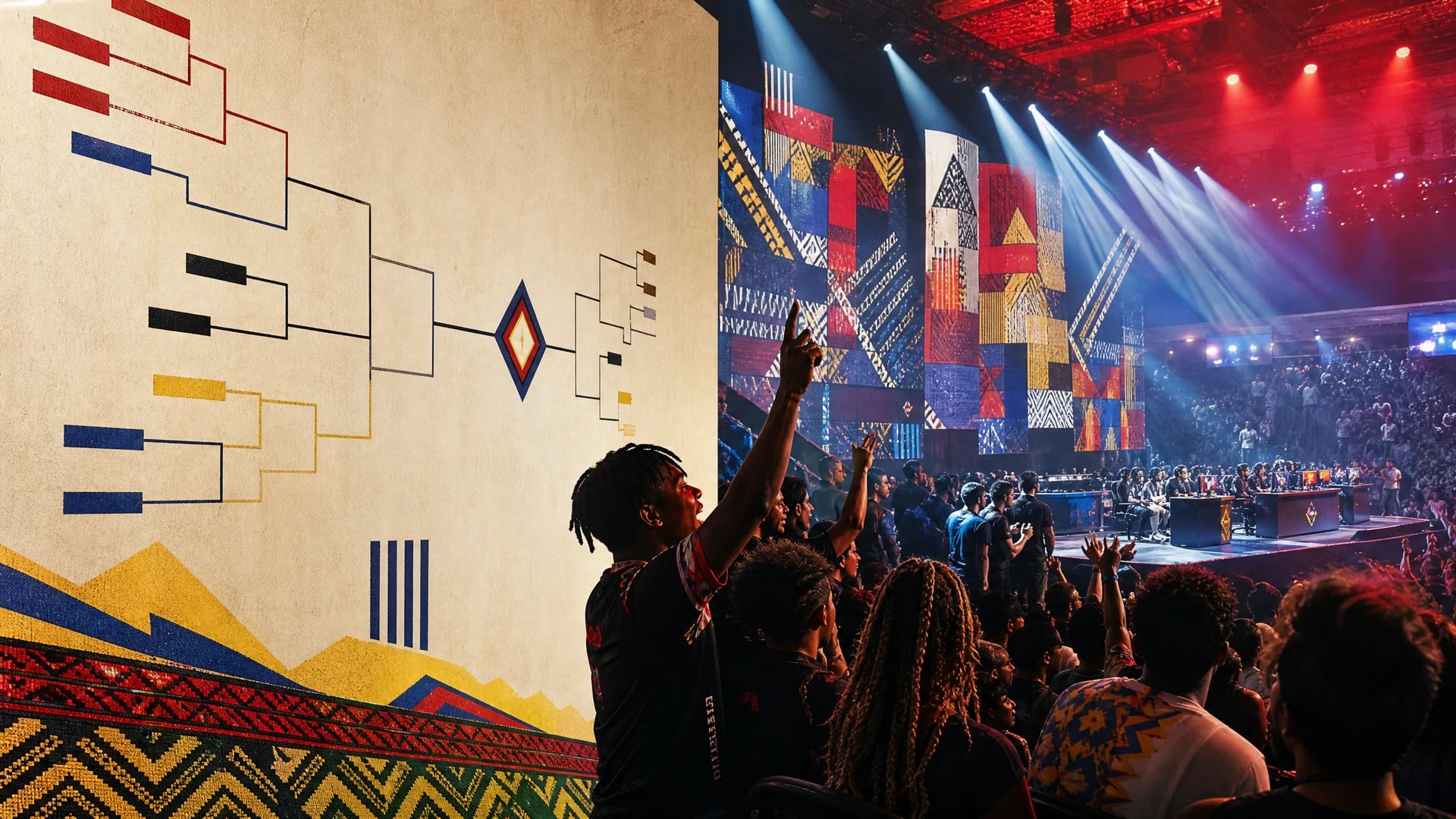 ARENA ONE REGIONAL SIGNAL: Esports event · regional campaign · audience growth