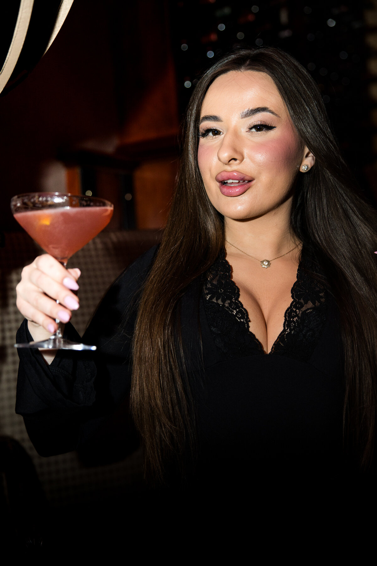 Tiffany Champagne, Wine & Bar hospitality setting