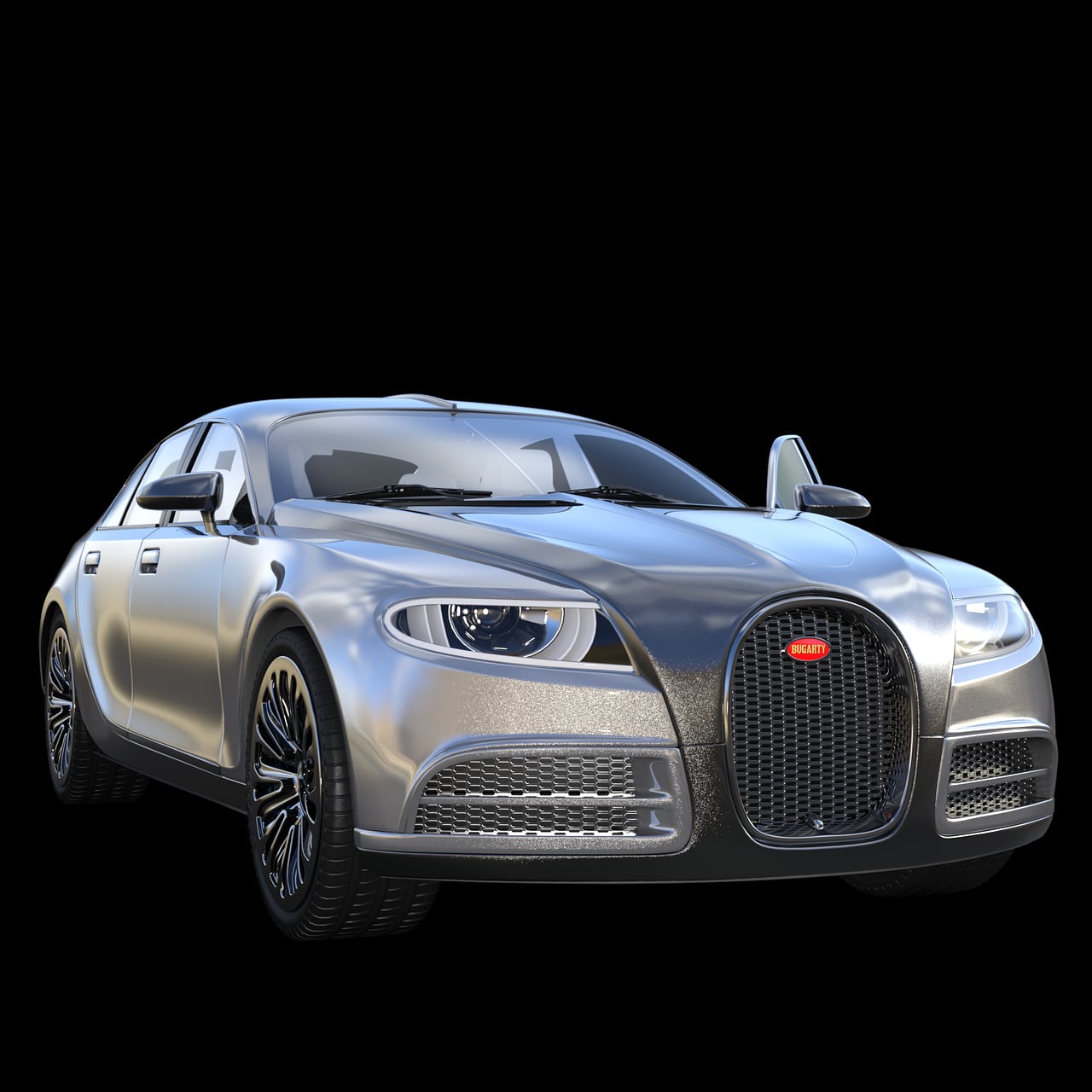 Official PJAZZA marketplace imagery showing an automotive walkaround context